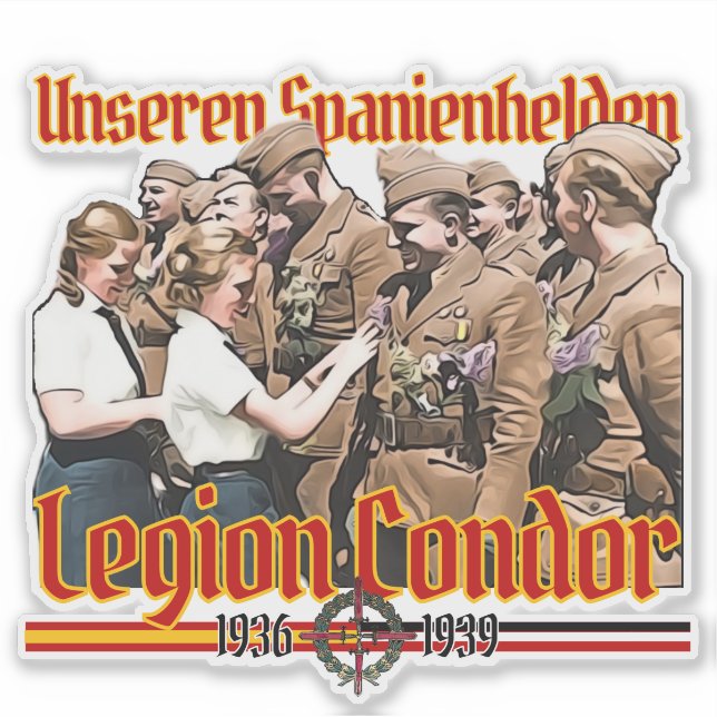 STICKER UNSEREN SPANIENHELDEN (Devant)