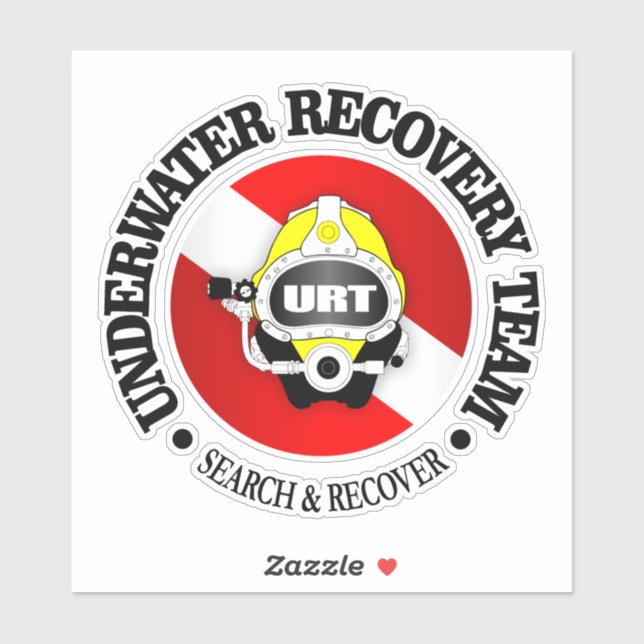 Sticker URT (équipe de récupération sous-marine) (Feuille)