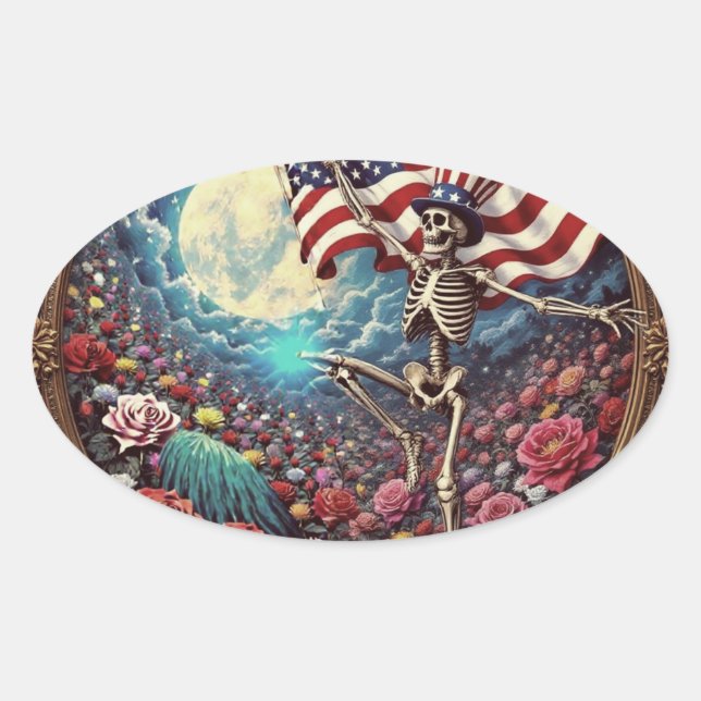 Sticker US Blues (Devant)