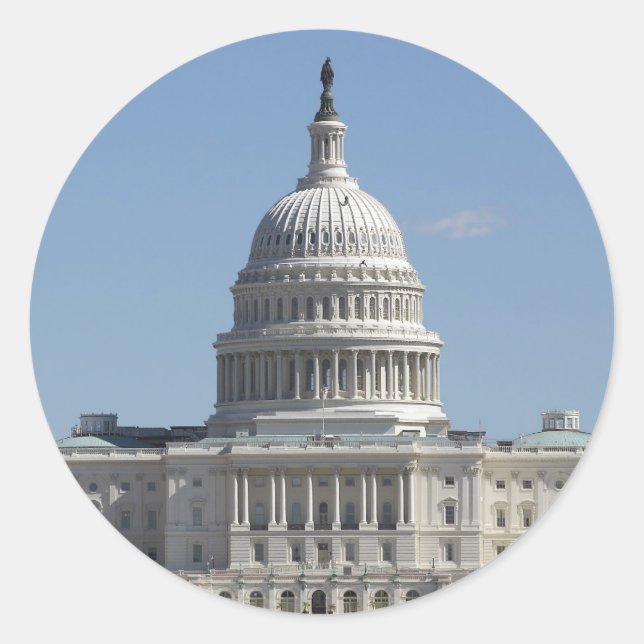 Sticker US Capitol (Devant)