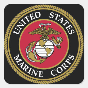 Sticker US Marine Corp