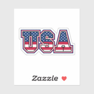 STICKER USA