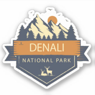 Sticker " USA : 2020/aujourd'hui Alaska - Parc national DE
