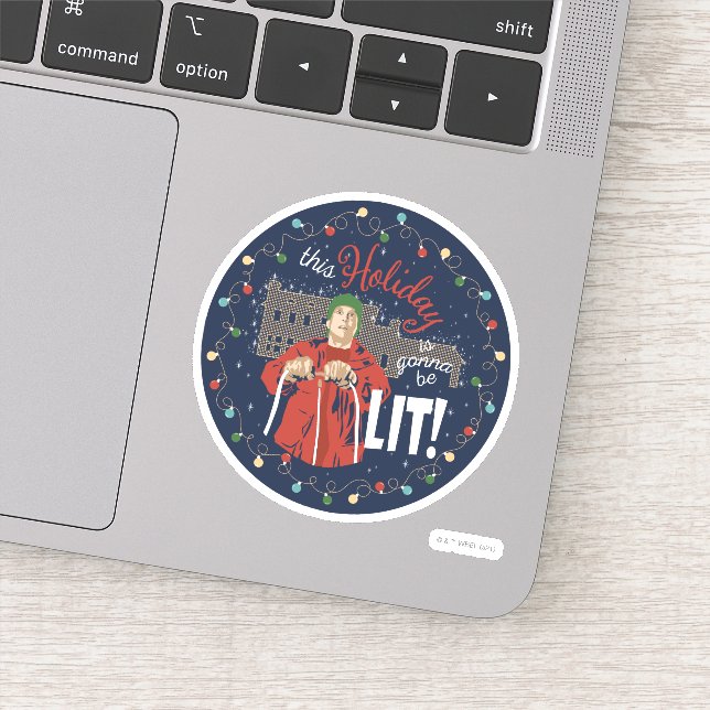 Sticker Vacances de Noël | Ce jour férié va être illuminé (Détail)