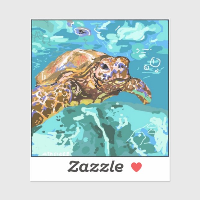 Sticker Vainqueur du concours de créativité d'été 2025 AIC (Feuille)