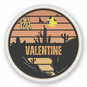 Sticker Valentine, Arizona