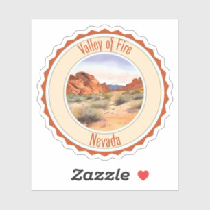 Sticker Valley of Fire, Nevada