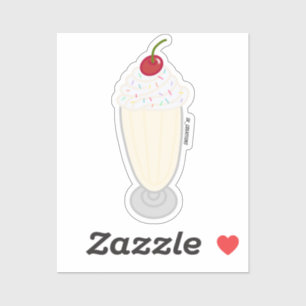 Sticker Vanilla Milkshake