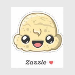 Sticker Vanilla Scoop - Ice Cream Jump