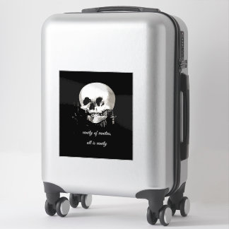 Sticker Vanity of Vanities All Is Vanity Ecclesiastes