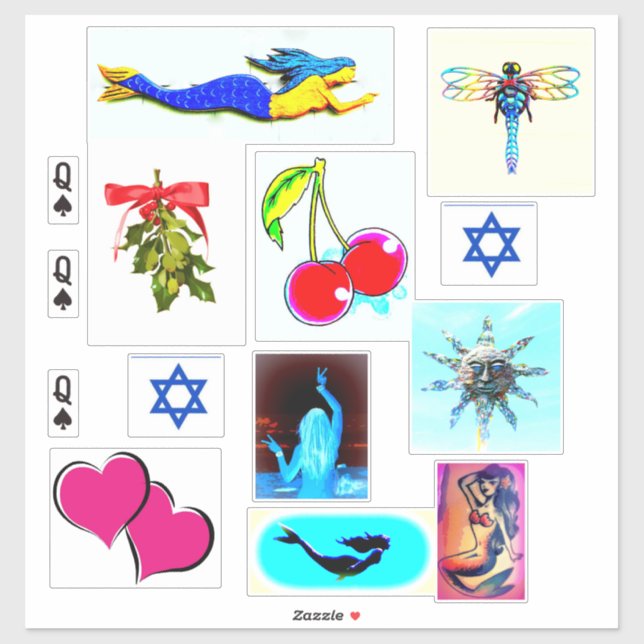 Sticker Variété Pack Thunder_Cove (Feuille)
