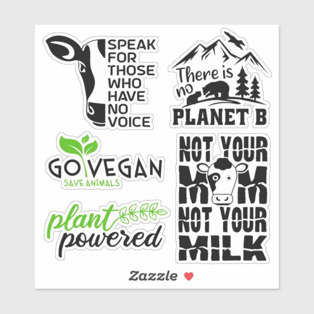 Sticker Vegan (Feuille)