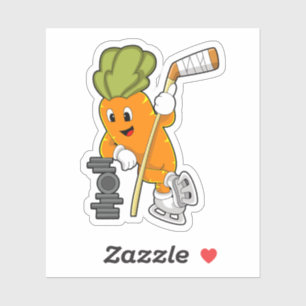Sticker Vegan Ice Hockey