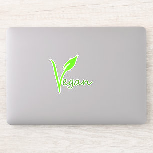 Sticker végétalien