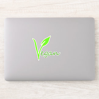 Sticker végétalien