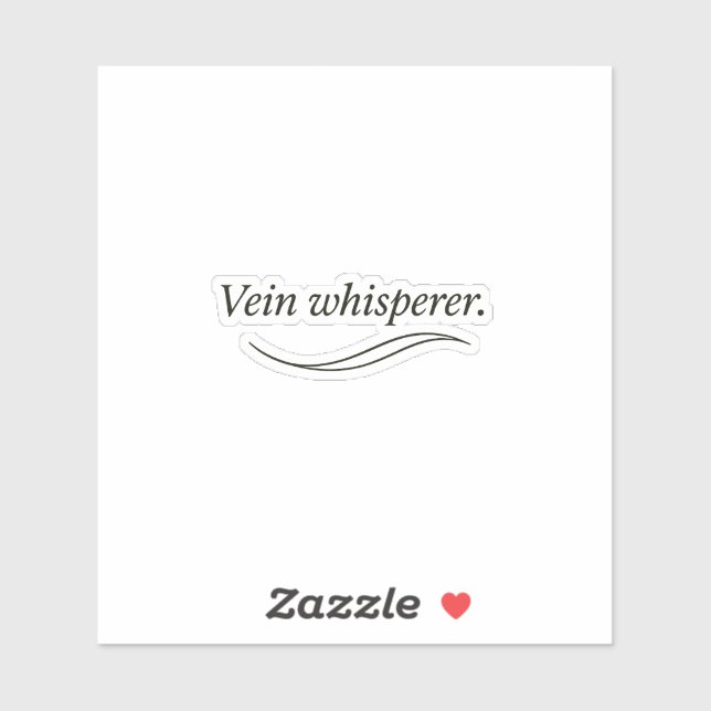 Sticker Vein Whisperer (Feuille)