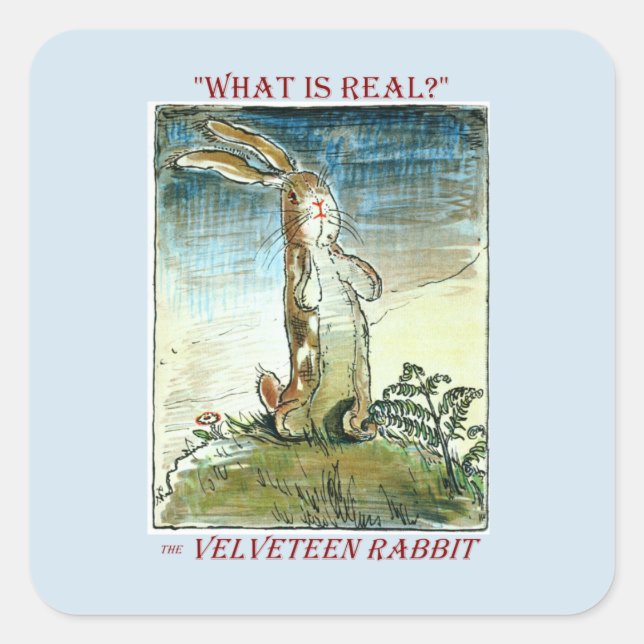 Sticker Velveteen Rabbit (Devant)