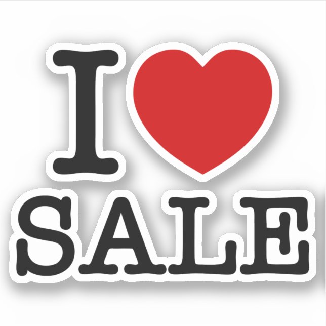 STICKER VENTE DE COEUR [AMOUR] (Devant)