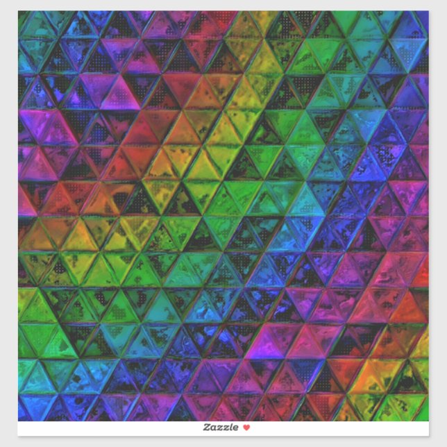 Sticker Verre de fierté (Feuille)