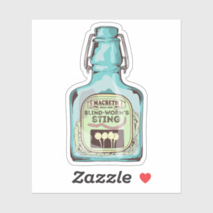 Sticker Vers aveugles piquant Shakespeare Macbeth