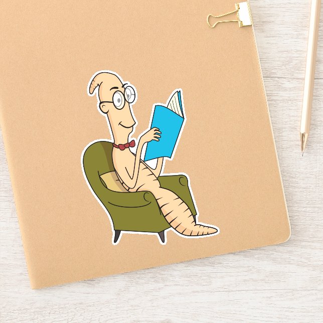 Sticker Vers de livre (Carnet)
