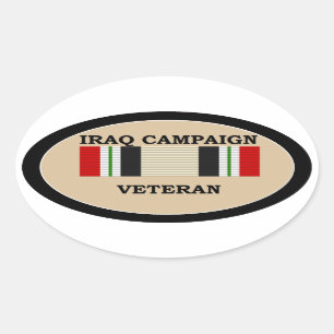 Sticker vétéran de la campagne irakienne.