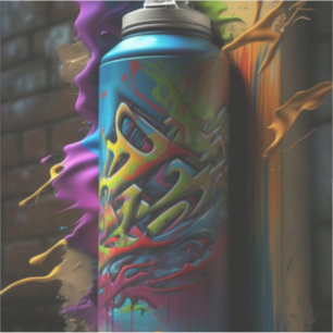 Sticker Vibes de graffitis : L'art de rue qui vous parle