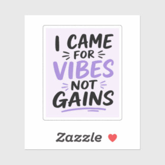 Sticker Vibes de salle de sport