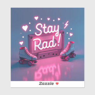 Sticker Vibes rétro des années 80 et 90