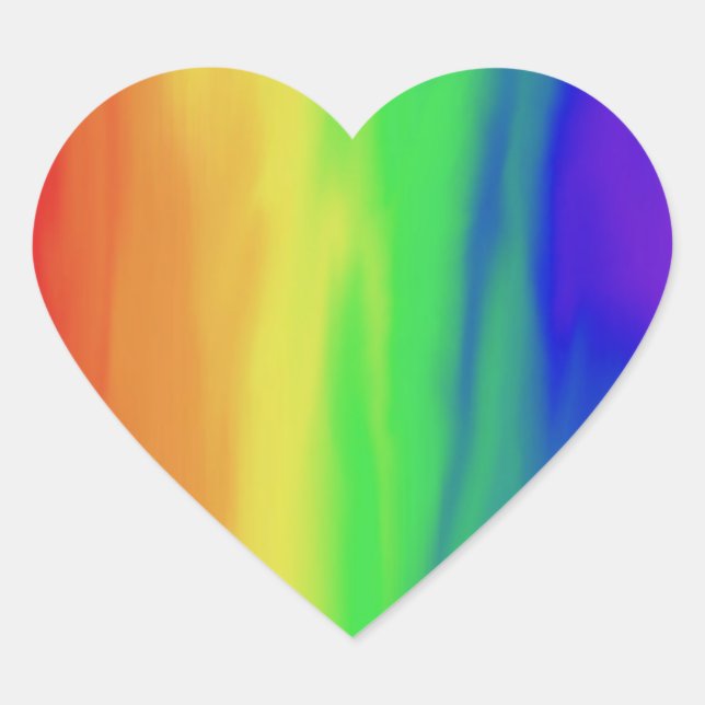 Sticker Vibrant Rainbow Pride (Devant)