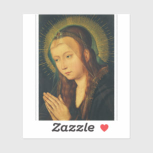 Sticker Vierge Marie en prière