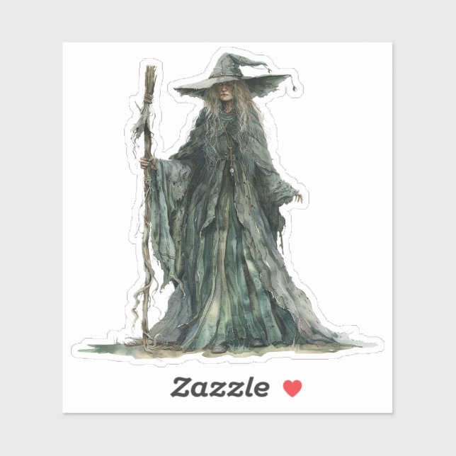 Sticker Vieux Crone [1] (Feuille)
