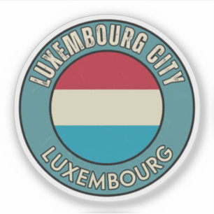 Sticker Ville de Luxembourg, Luxembourg