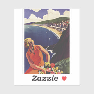 Sticker Villers-sur-Mer in Calvados department in Normandy