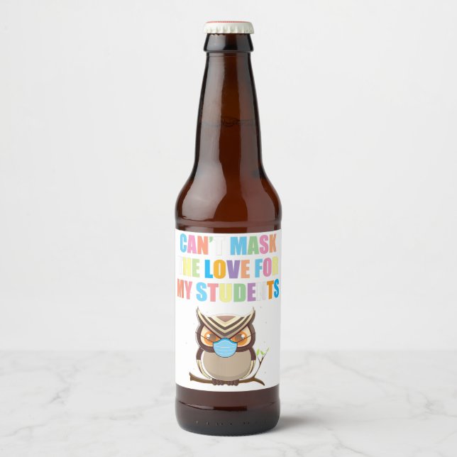 Sticker Vin Chouette Cute Sticker Drôle Nouveauté  (Devant)