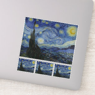 Sticker Vincent Van Gogh, La Nuit étoilée
