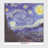 Vincent Van Gogh Starry Nuit Vintage Art