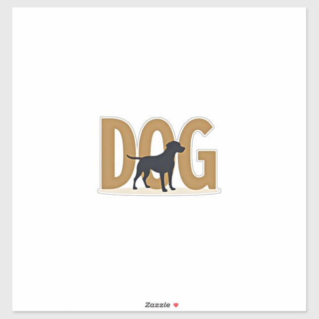 Sticker Vintage Fitness Lifestyle Husky Workout Dog Cartoo (Feuille)