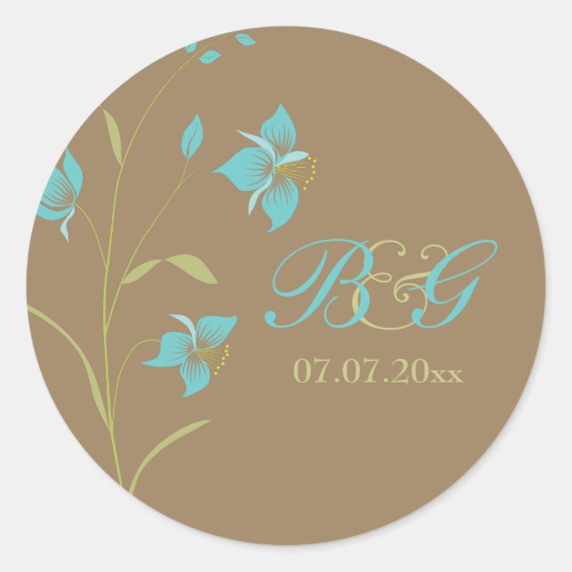 Sticker vintage Lily (Devant)