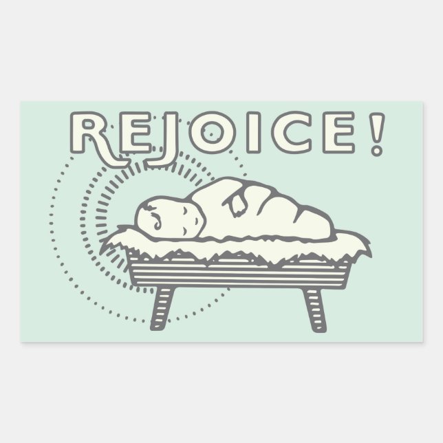 Sticker vintage Manger (Devant)