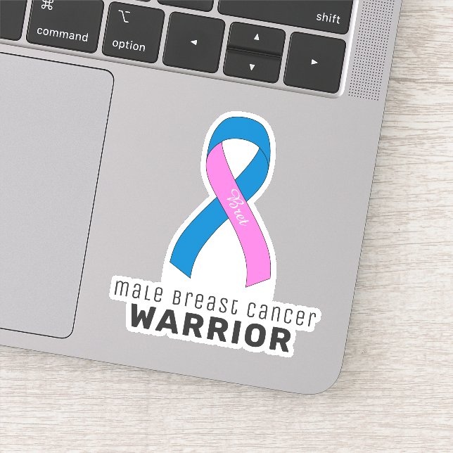 Sticker Vinyl Cancer du Sein chez l'Homme (Détail)