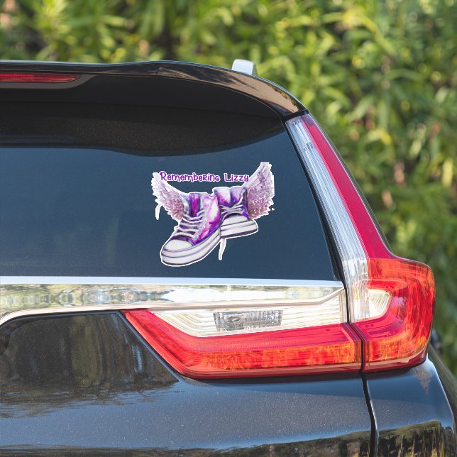 Sticker Vinyl Coupé Personnalisé (Côté voiture)