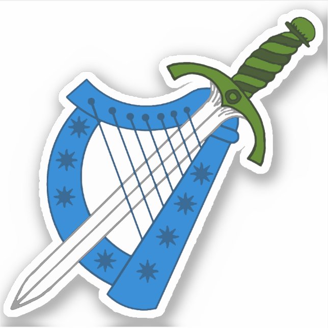 Sticker Vinyl Coupé Personnalisé SCA Glyn Dwfn (Devant)