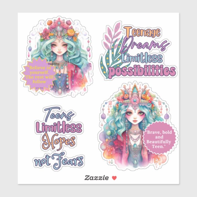 Sticker Vinyl Coupé sur mesure pour adolescents Dr (Feuille)