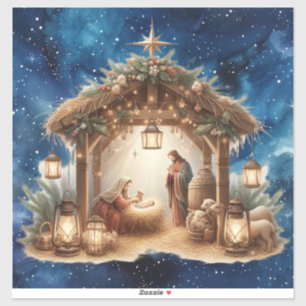 Sticker Vinyl Nativité