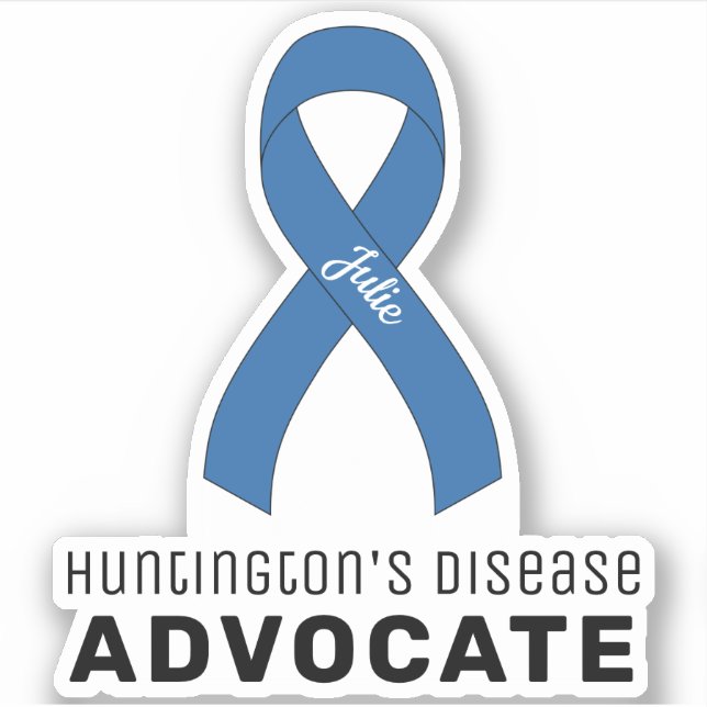 Sticker Vinyl pour défenseur de la maladie de Hunt (Devant)