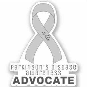 Sticker Vinyl Sensibilisation à la Maladie de Park