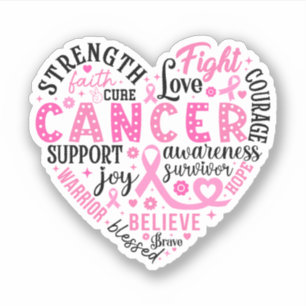 Sticker Vinyl Sensibilisation au cancer du sein