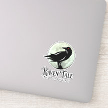 Sticker Vinyl Tale Raven