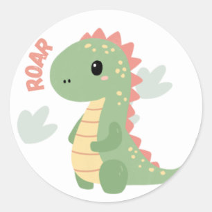 sticker vinyle Dino